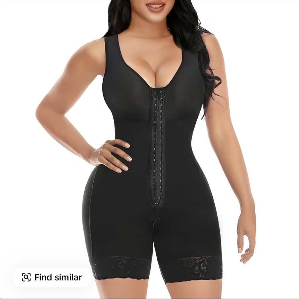Elegant Black Shapewear Bodysuit